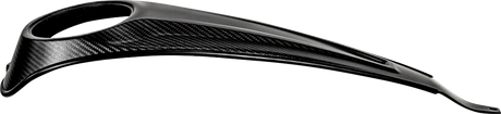 SADDLEMEN Dash Panel - Center Fill - Carbon Fiber/Gloss CF-823-07-002