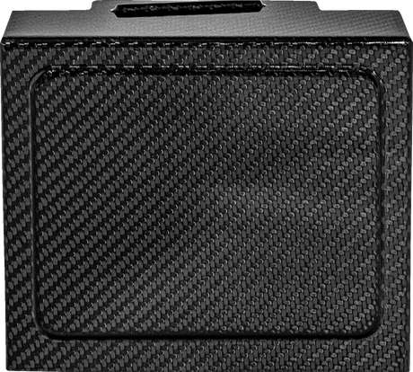 SADDLEMEN Battery Cover - Carbon Fiber - Gloss Black CF-899-04-002