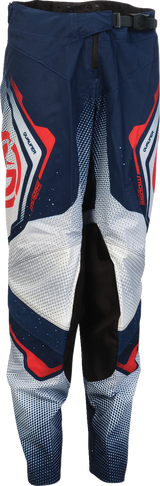 MOOSE OFFROAD Youth Qualifier? Pro Pants - Red/White/Blue - US 22 2903-2653