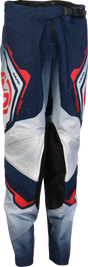 MOOSE OFFROAD Youth Qualifier? Pro Pants - Red/White/Blue - US 22 2903-2653