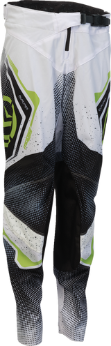 MOOSE OFFROAD Youth Qualifier? Pro Pants - White/Black/Green - US 28 2903-2670