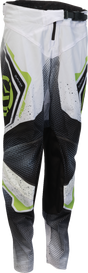 MOOSE OFFROAD Youth Qualifier? Pro Pants - White/Black/Green - US 28 2903-2670