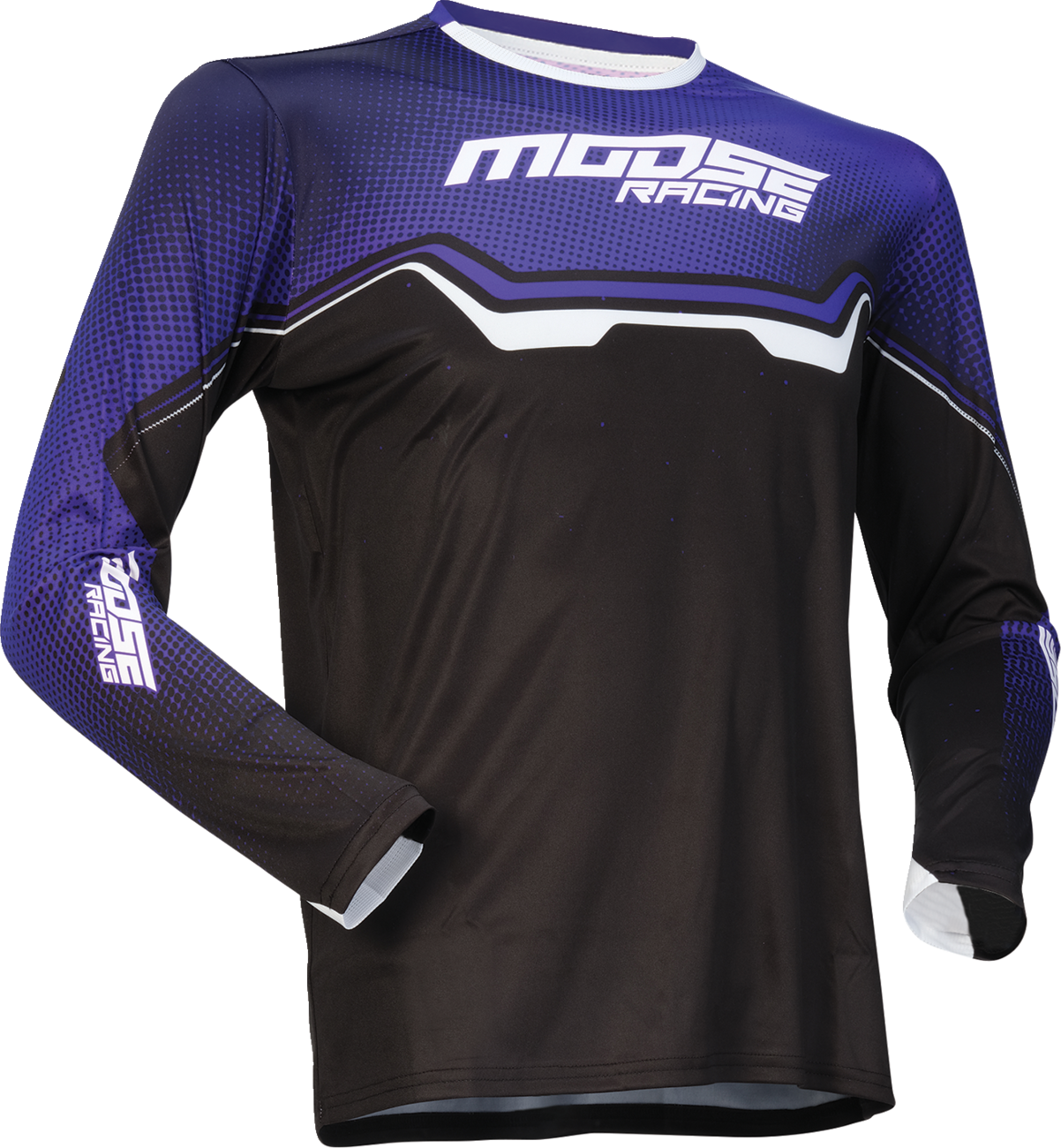 MOOSE OFFROAD Youth Qualifier? Jersey - Purple/Black/White - Small 2912-2633