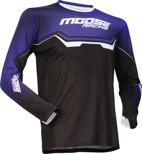 MOOSE OFFROAD Youth Qualifier? Jersey - Purple/Black/White - XS 2912-2632