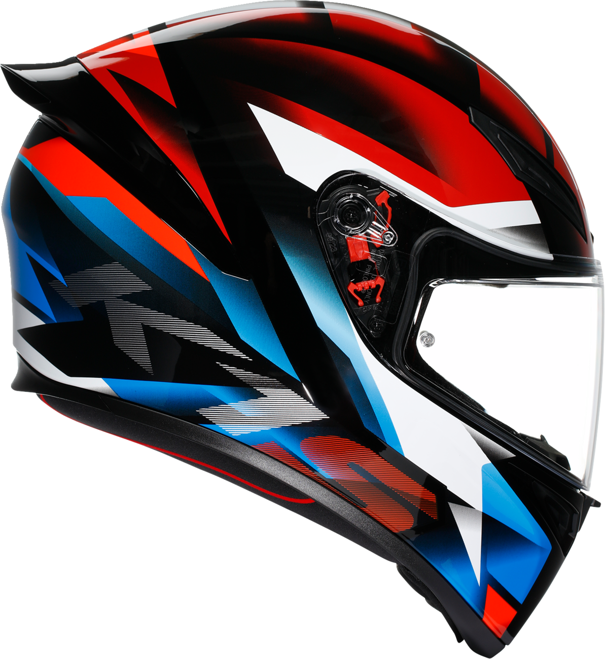 AGV K1 S Helmet - Fastlap - Black/Red/Blue - Large 2118394018066L