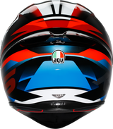 AGV K1 S Helmet - Fastlap - Black/Red/Blue - Large 2118394018066L