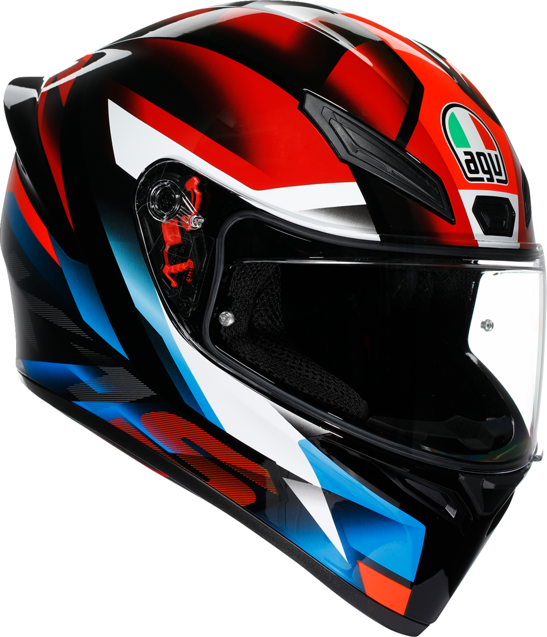 AGV K1 S Helmet - Fastlap - Black/Red/Blue - Medium 2118394018066M