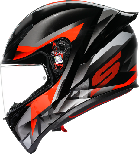 AGV K1 S Helmet - Fastlap - Black/Gray/Red - Medium 2118394018064M