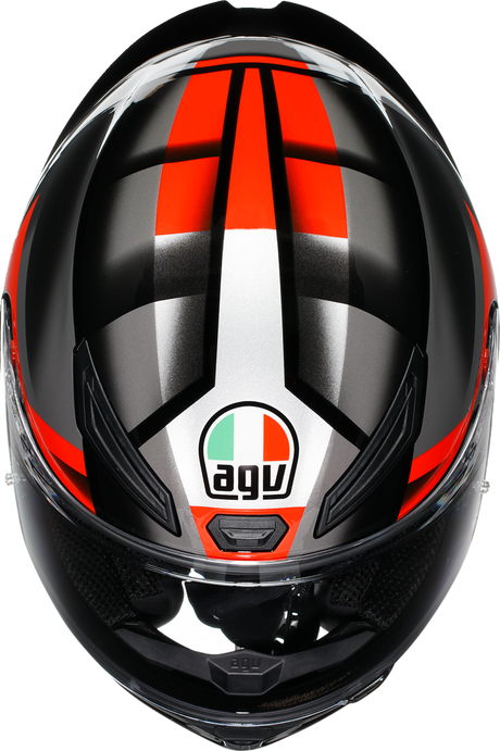 AGV K1 S Helmet - Fastlap - Black/Gray/Red - Medium 2118394018064M