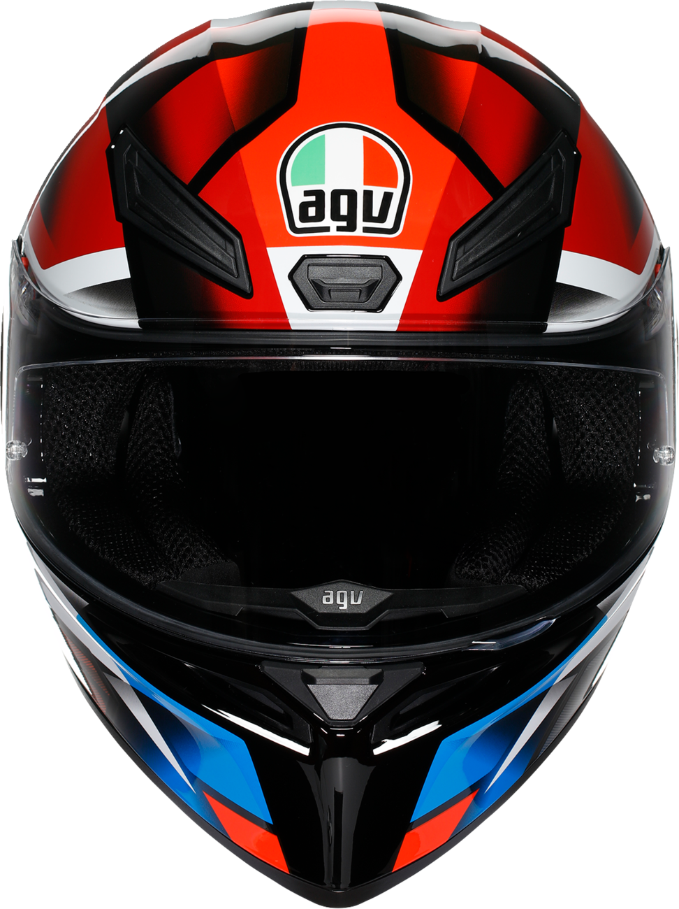 AGV K1 S Helmet - Fastlap - Black/Red/Blue - Medium 2118394018066M