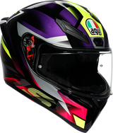 AGV K1 S Helmet - Fastlap - Black/Purple/Pink - Large 2118394018065L