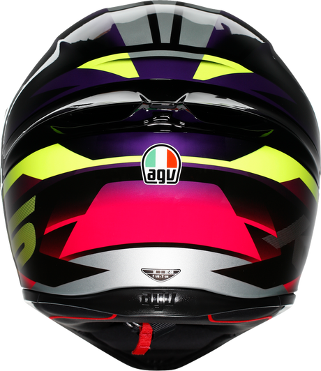 AGV K1 S Helmet - Fastlap - Black/Purple/Pink - Large 2118394018065L