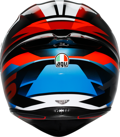 AGV K1 S Helmet - Fastlap - Black/Red/Blue - 2XL 21183940180662X