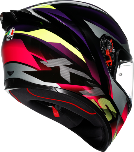 AGV K1 S Helmet - Fastlap - Black/Purple/Pink - Small 2118394018065S