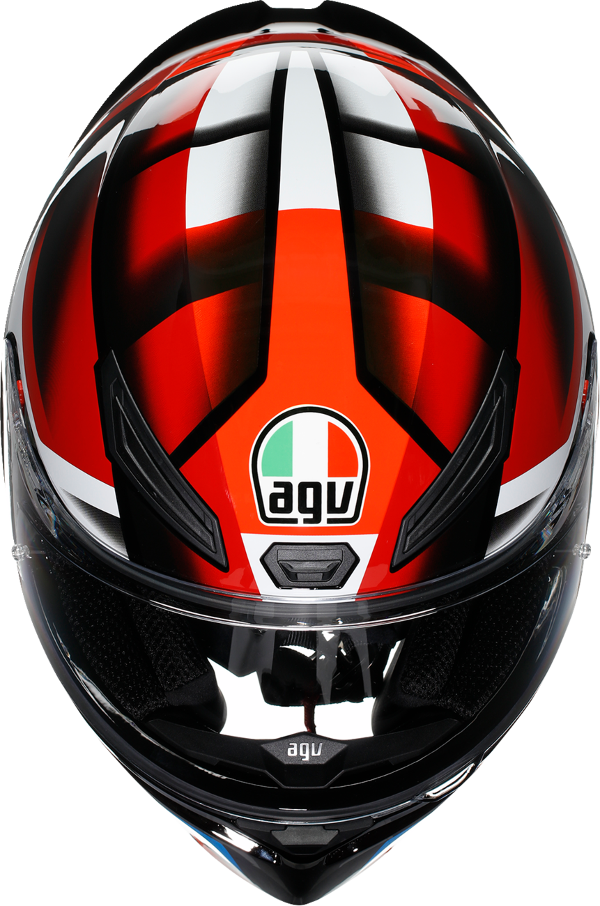 AGV K1 S Helmet - Fastlap - Black/Red/Blue - Medium 2118394018066M