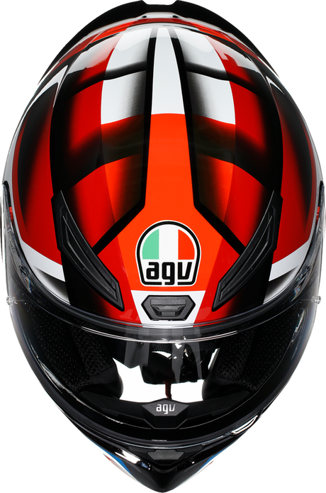 AGV K1 S Helmet - Fastlap - Black/Red/Blue - Medium 2118394018066M