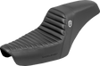 SADDLEMEN Step-Up Seat - Tuck-n-Roll - Black - Dyna '96-'03 SC89604T