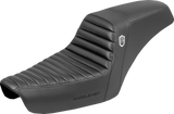 SADDLEMEN Step-Up Seat - Tuck-n-Roll - Black - Dyna '96-'03 SC89604T