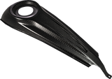 SADDLEMEN Dash Panel - Center Fill - Carbon Fiber/Gloss CF-808-07-001