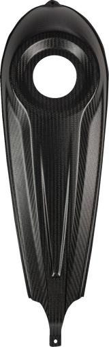 SADDLEMEN Dash Panel - Center Fill - Carbon Fiber/Matte CF-808-07-001M