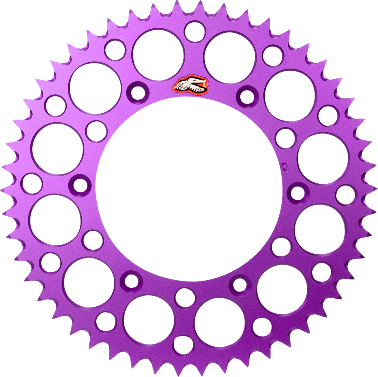 RENTHAL Rear Sprocket - Aluminum - 50 Tooth - Purple - Suzuki 123U-520-50GYPE