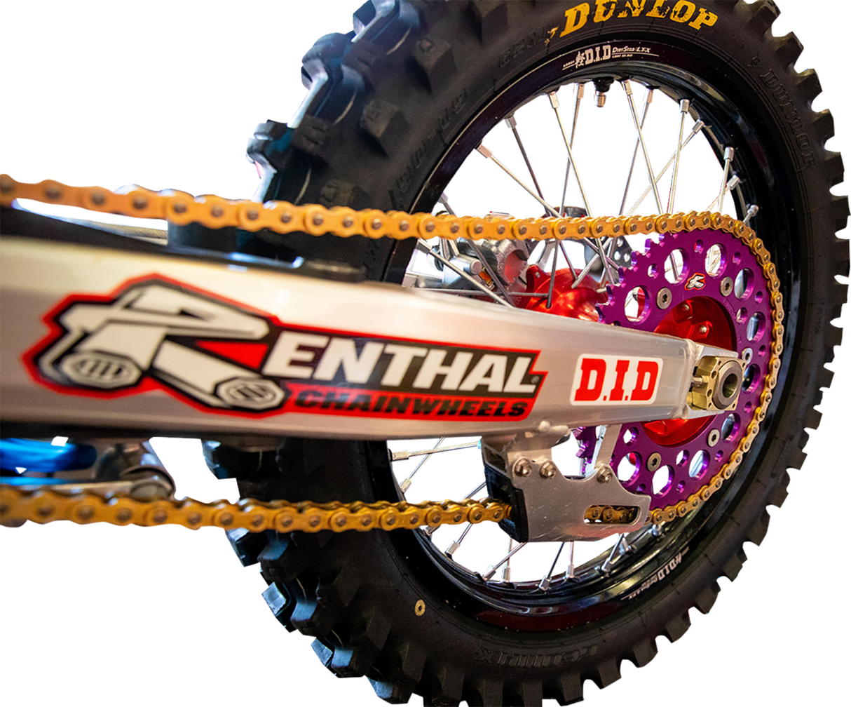 RENTHAL Rear Sprocket - Aluminum - 50 Tooth - Purple - Suzuki 123U-520-50GYPE