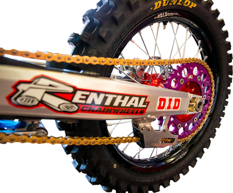 RENTHAL Rear Sprocket - Aluminum - 50 Tooth - Purple - Suzuki 123U-520-50GYPE