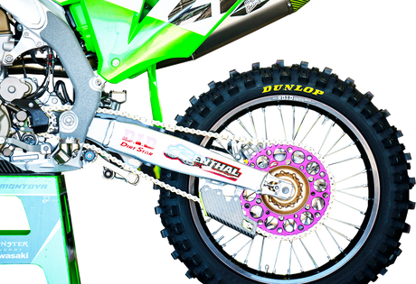 RENTHAL Rear Sprocket - Aluminum - 50 Tooth - Purple - Suzuki 123U-520-50GYPE