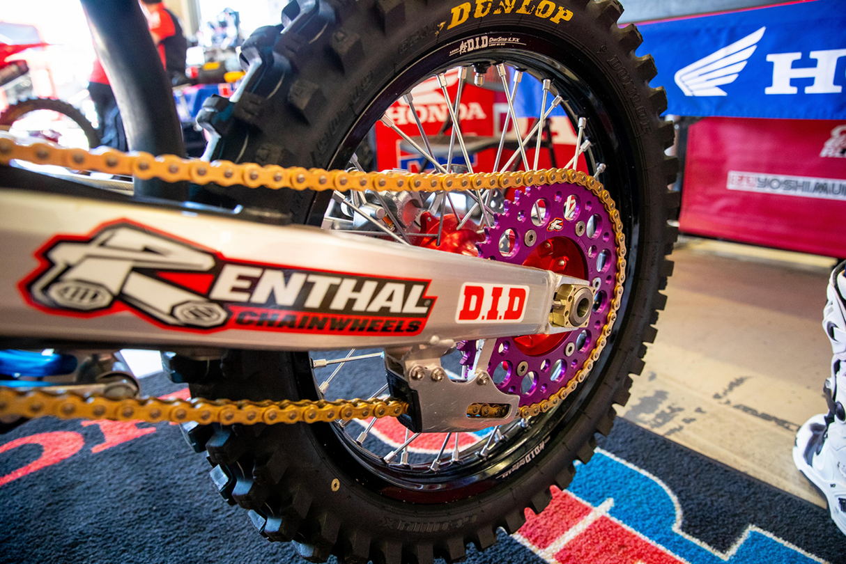 RENTHAL Rear Sprocket - Aluminum - 48 Tooth - Purple - Gas Gas/Husqvarna/KTM 441U-428-48GPPE