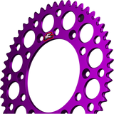 RENTHAL Rear Sprocket - Aluminum - 50 Tooth - Purple - Gas Gas/Husqvarna/KTM 441U-428-50GPPE