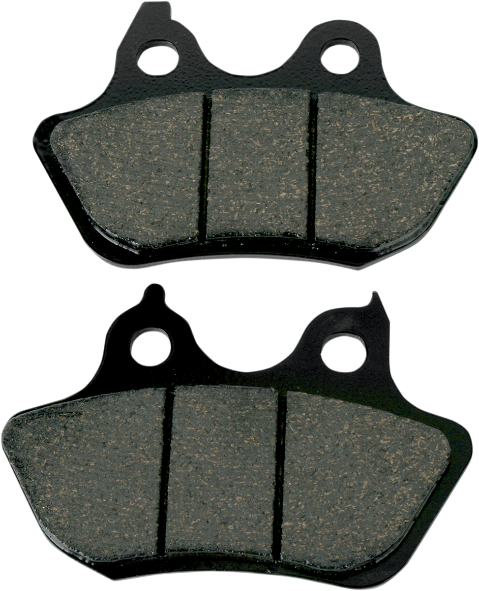 SBS Organic Base Rear Brake Pads - 846H.HF (Harley-Davidson FLSTF Fat Boy / FXST Softail / FLSTFI Fat Boy 2006–2007)