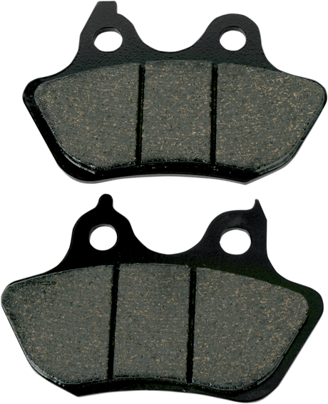 SBS Organic Base Rear Brake Pads - 846H.HF (Harley-Davidson FLSTF Fat Boy / FXST Softail / FLSTFI Fat Boy 2006–2007)