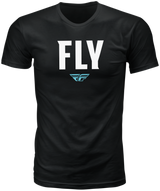 Fly Wfh Tee Black Md - Cycle City Outdoors