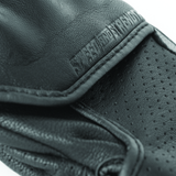 Speed and Strength Twist of Fate Leather Gloves Black/Red - Small - Cycle City Outdoors