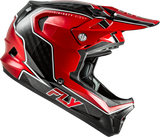 Yth Werx R Flow Carbon Hlmt Black Carbon/Red Yl