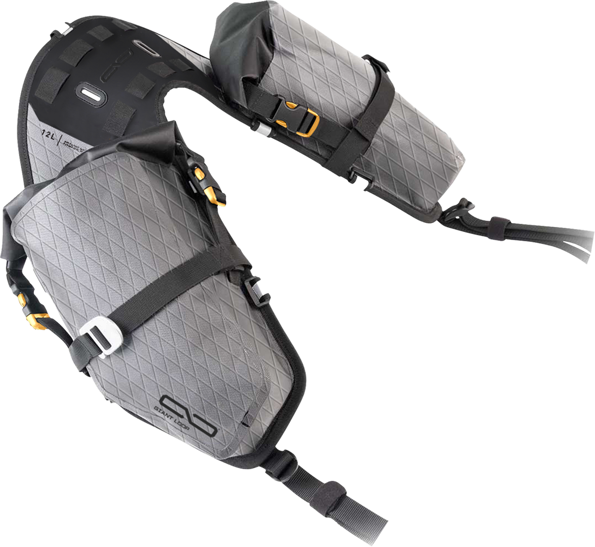 GIANT LOOP MoJavi Saddlebag* - Gray MSB25-RT-G