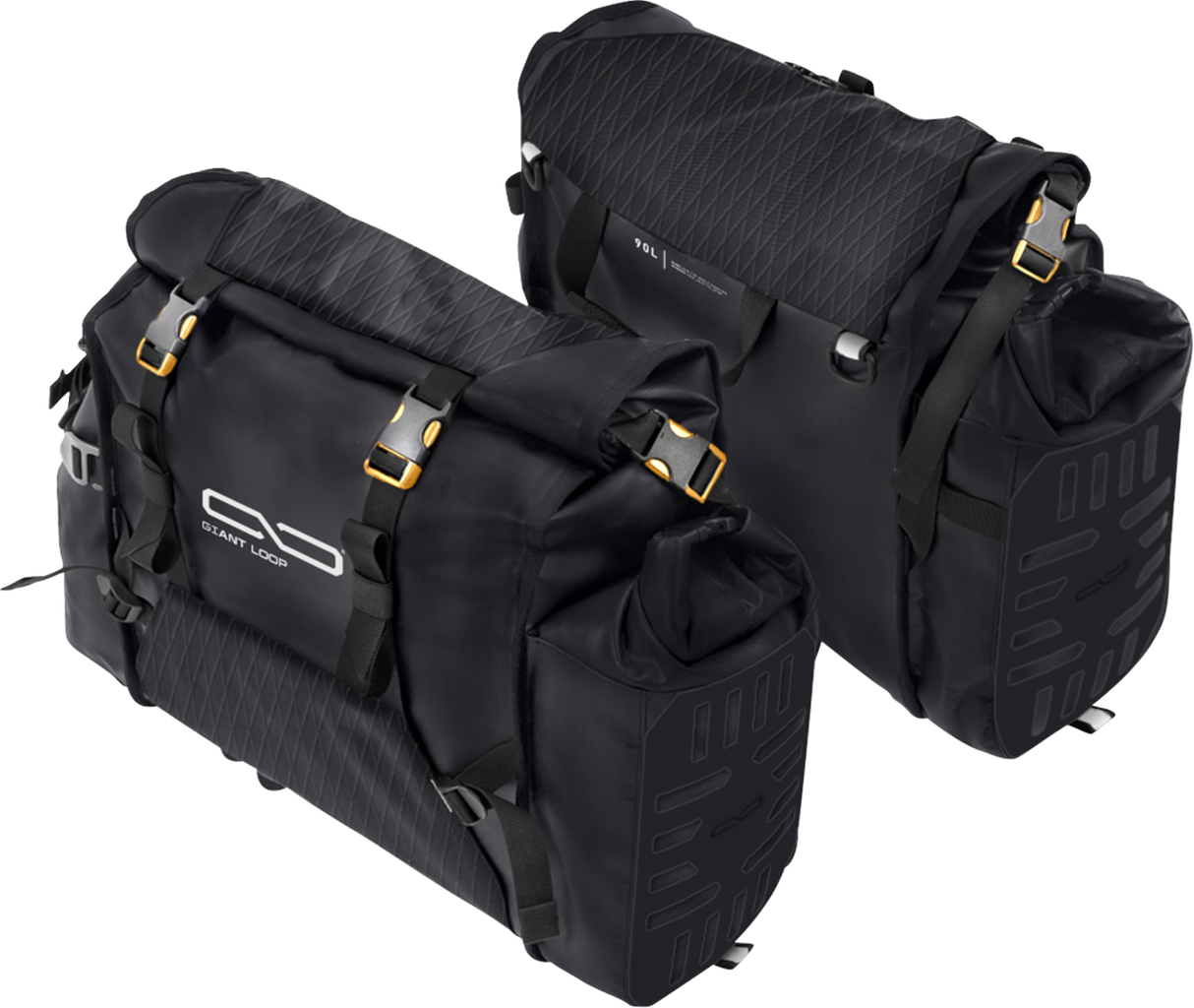 GIANT LOOP Round the World Panniers* - Black RTW25-B
