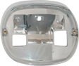 CUSTOM DYNAMICS Taillight Baseplate - Chrome TL-BASE-18ST-C