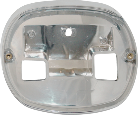 CUSTOM DYNAMICS Taillight Baseplate - Chrome TL-BASE-18ST-C