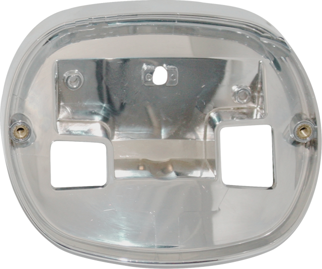 CUSTOM DYNAMICS Taillight Baseplate - Chrome TL-BASE-18ST-C