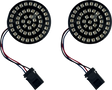 CUSTOM DYNAMICS Genesis? 4 Front Turn Signals - Red GEN-4-R-25ST