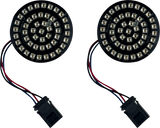 CUSTOM DYNAMICS Genesis? 4 Front Turn Signals - Red GEN-4-R-25ST