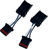 CUSTOM DYNAMICS Front Turn Signal Adapters - Heritage Softail CD-25HT-FTS-HARN