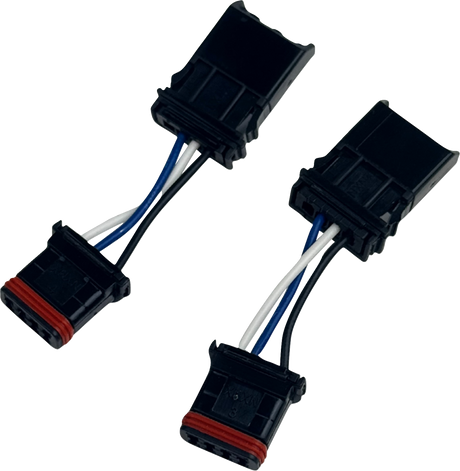 CUSTOM DYNAMICS Front Turn Signal Adapters - Heritage Softail CD-25HT-FTS-HARN