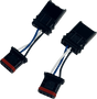 CUSTOM DYNAMICS Front Turn Signal Adapters - Heritage Softail CD-25HT-FTS-HARN