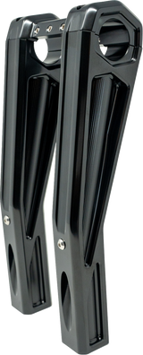KODLIN USA Ascent Pro Risers - Pullback - 10" - Gloss Black KUS55141