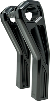 KODLIN USA Ascent Pro Risers - Pullback - 8" - Gloss Black KUS55142