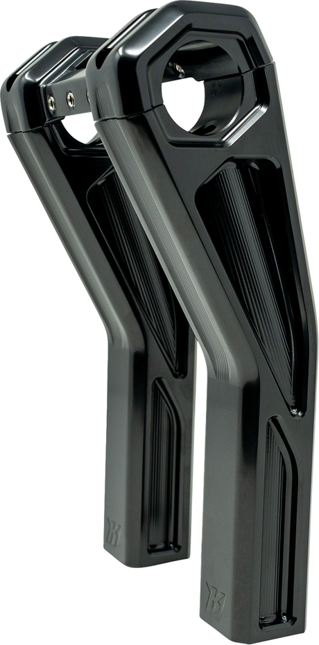 KODLIN USA Ascent Pro Risers - Pullback - 8" - Gloss Black KUS55142