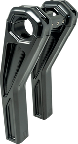 KODLIN USA Ascent Pro Risers - Pullback - 8" - Gloss Black KUS55142