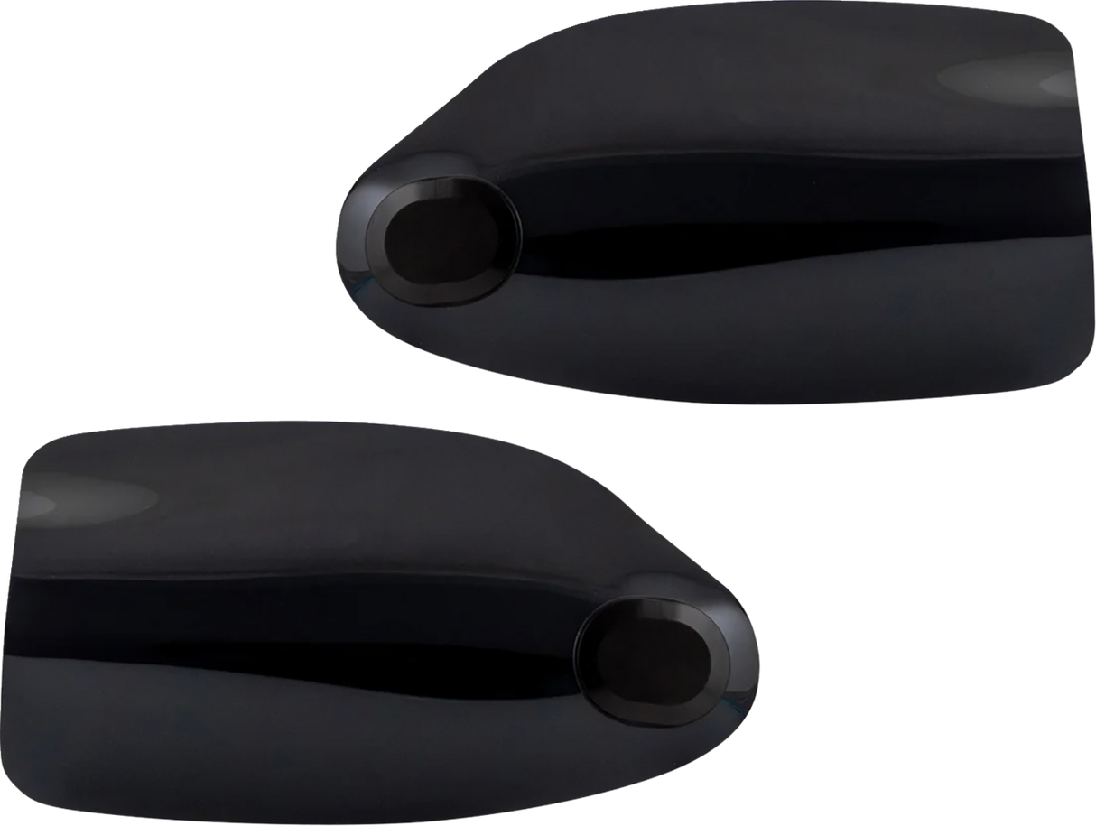 KLOCK WERKS Flare? Handguards - Harley-Davidson Hydraulic Clutch - Black KWS-01-0120-HC